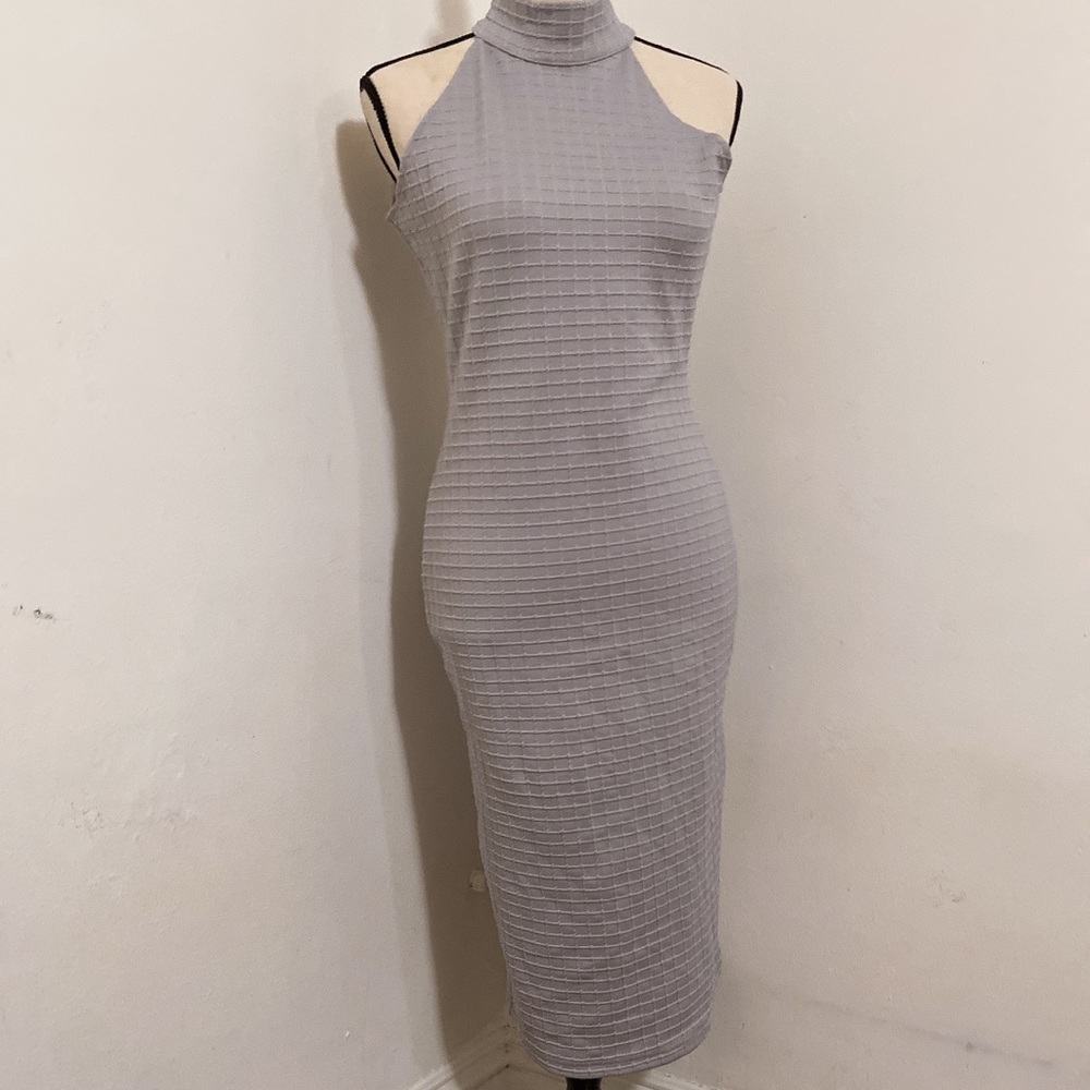 Club light gray dress
